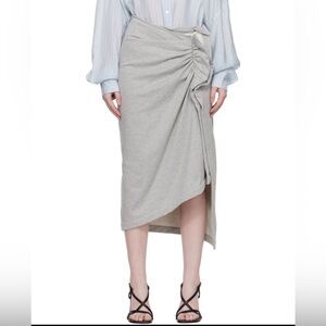 Dries van Noten Ruffled Cotton Skirt